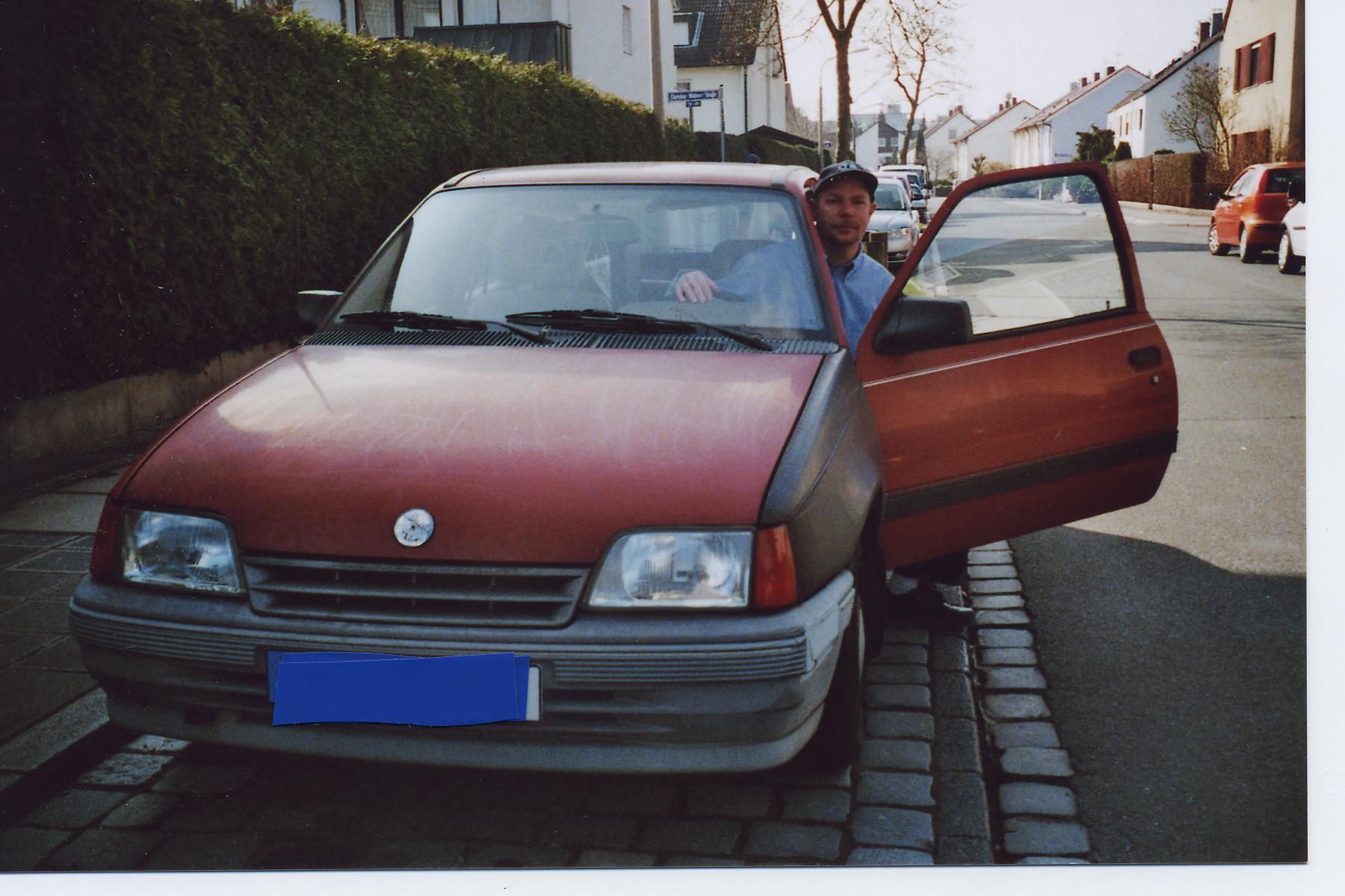 unser alter Opel Kadett Baujahr 1989