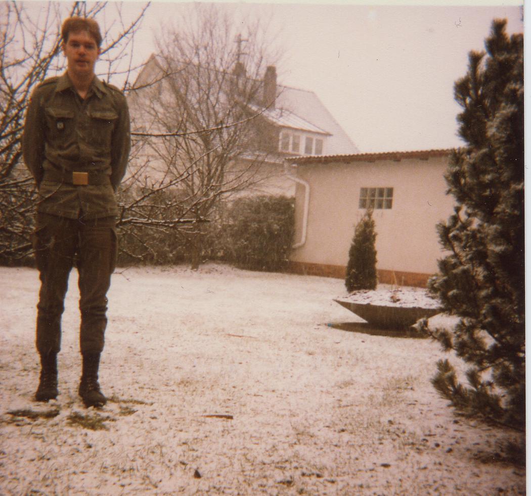 als die Uniformen noch Olivgrn waren