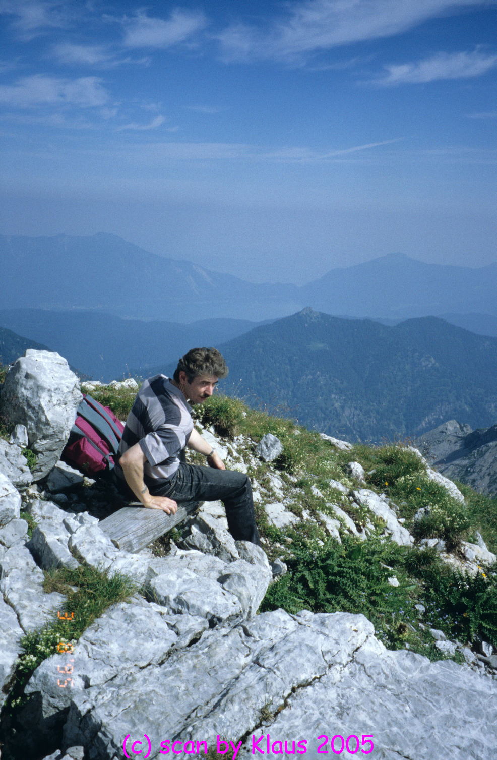 Dieter auf dem Mount Everest